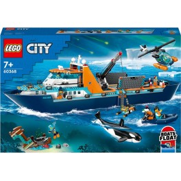 LEGO 60368 City Le Navire d’Exploration Arctique