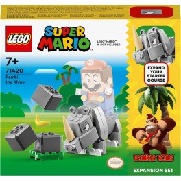 LEGO 71420 Super Mario Ensemble d'Extension Rambi le Rhinocéros