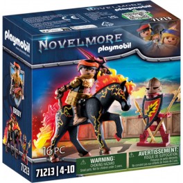 PLAYMOBIL Burnham Raider cheval feu