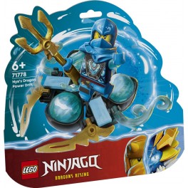 LEGO 71778 NINJAGO Le Dérapage Spinjitzu le Pouvoir du Dragon de Nya