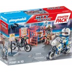 PLAYMOBIL 71381 Jeu City Action Police Starter Pack