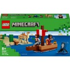 LEGO 21259 Minecraft Le voyage du bateau pirate