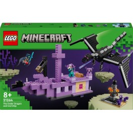 LEGO 21264 Minecraft Le dragon et le navire de l’Ender