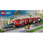 LEGO 60423 City Le tramway et la station du centre-ville