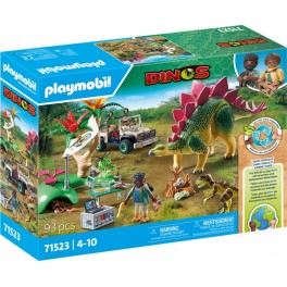 PLAYMOBIL Jeux d'imitation Campement des explorateurs dinosaures