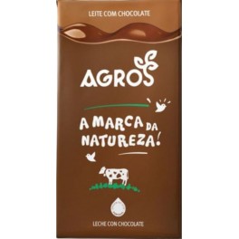 AGROS Tablette Chocolat au Lait la tablette de 200g