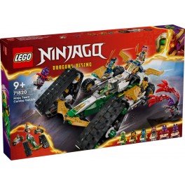 LEGO 71820 Le Véhicule Combiné De L’Équipe Des Ninjas Lego Ninjago