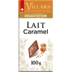 Villars Tablette Chocolat Lait Caramel 100g