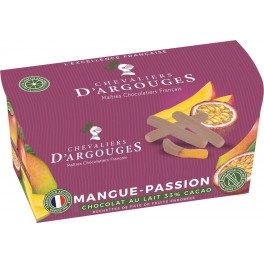 CHEVALIERS ARGOUGES Buchettes mangue passion chocolat lait 150g