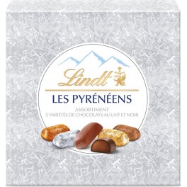 LINDT Assortiment de Chocolat au Lait, noir 204g