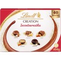 LINDT Assortiment de Chocolat Lait, noir, Lindt Création 400g