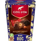 COTE OR Assortiment de chocolats avec noisettes Mini Roc COTE D'OR 279g