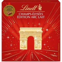 LINDT Boite de Chocolat au Lait, Champs-Elysées 235g