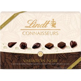 LINDT Boite de Chocolat Noir à taux, Lindt Connaisseurs 366g