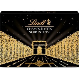 LINDT Boite de Chocolat Noir intense, Champs-Elysées 315g