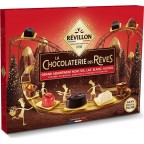 PAPILLOTES REVILLON Chocolat Grand Assortiment Noir 70% Lait Blanc Et Alcool 429g