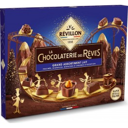 PAPILLOTES REVILLON Chocolat Grand Assortiment Lait 407g