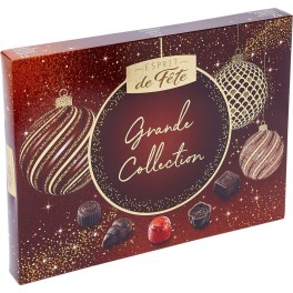 ESPRIT DE FETE Chocolat noir assortiment 445g