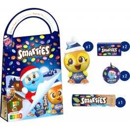 SMARTIES Chocolat au lait pochette cadeau de noël la pochette de 197g