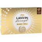 LANVIN Chocolat blanc fourré au praliné Escargot 164g