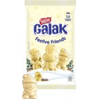 GALAK Chocolat blanc mini figurines de noël 147g