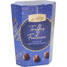 ESPRIT DE FETE Chocolats truffes crêpe dentelle le ballotin de 250g