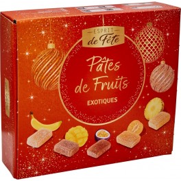 ESPRIT DE FETE Pâtes de fruits exotiques 550g