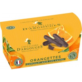 Chevaliers d’Argouges Chocolat Les orangettes190g