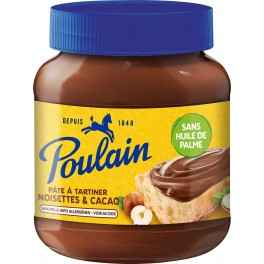 Poulain Pâte à tartiner Noisettes & Cacao 400g